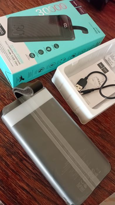 Новый! Повербанк 30000 mAh