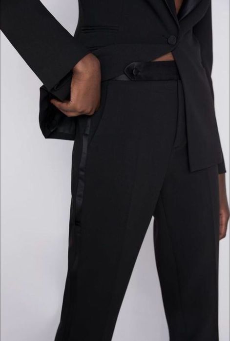 Брюки Zara с лампасами