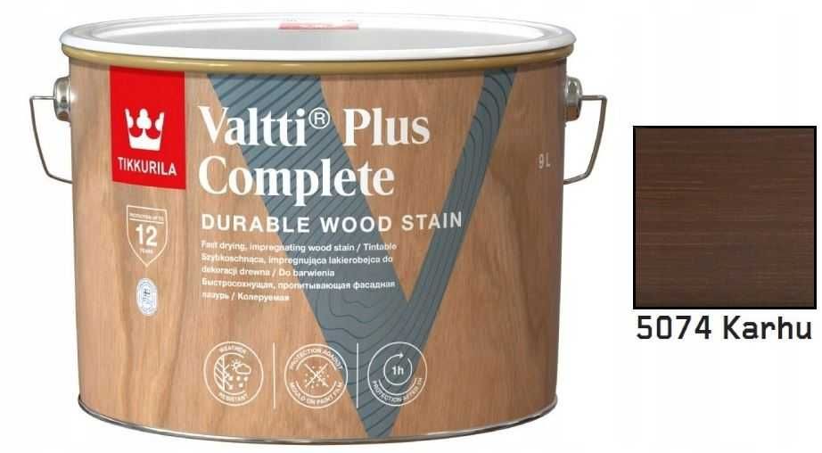 Lakierobejca Tikkurila Valtti Plus Complete 9L