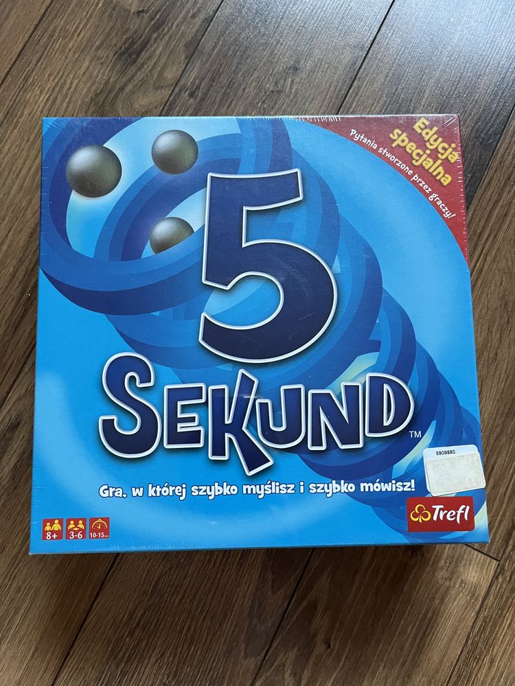 Nowa zafoliowana gra 5 sekund edycja specjalna Trefl