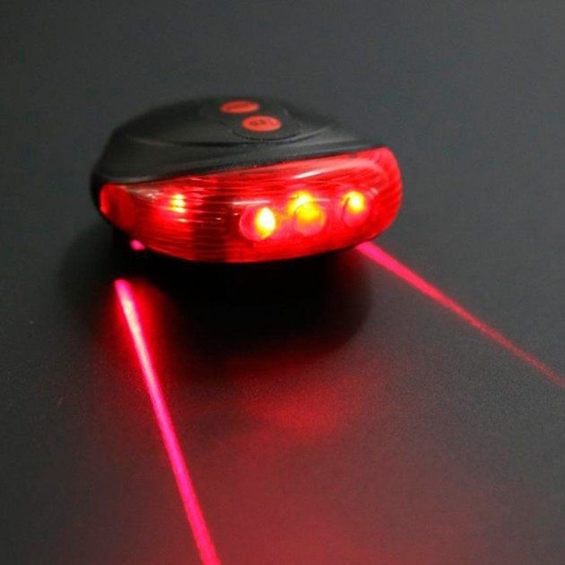 Ліхтарик велосипедний red laser