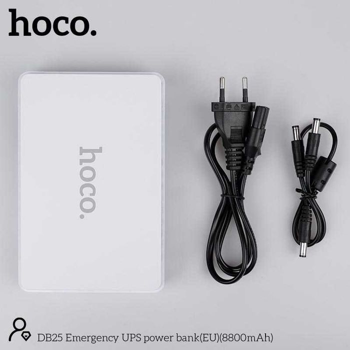 Бесперебойник для роутера UPS HOCO DB25 8800mAh power bank 5 / 9 / 12В
