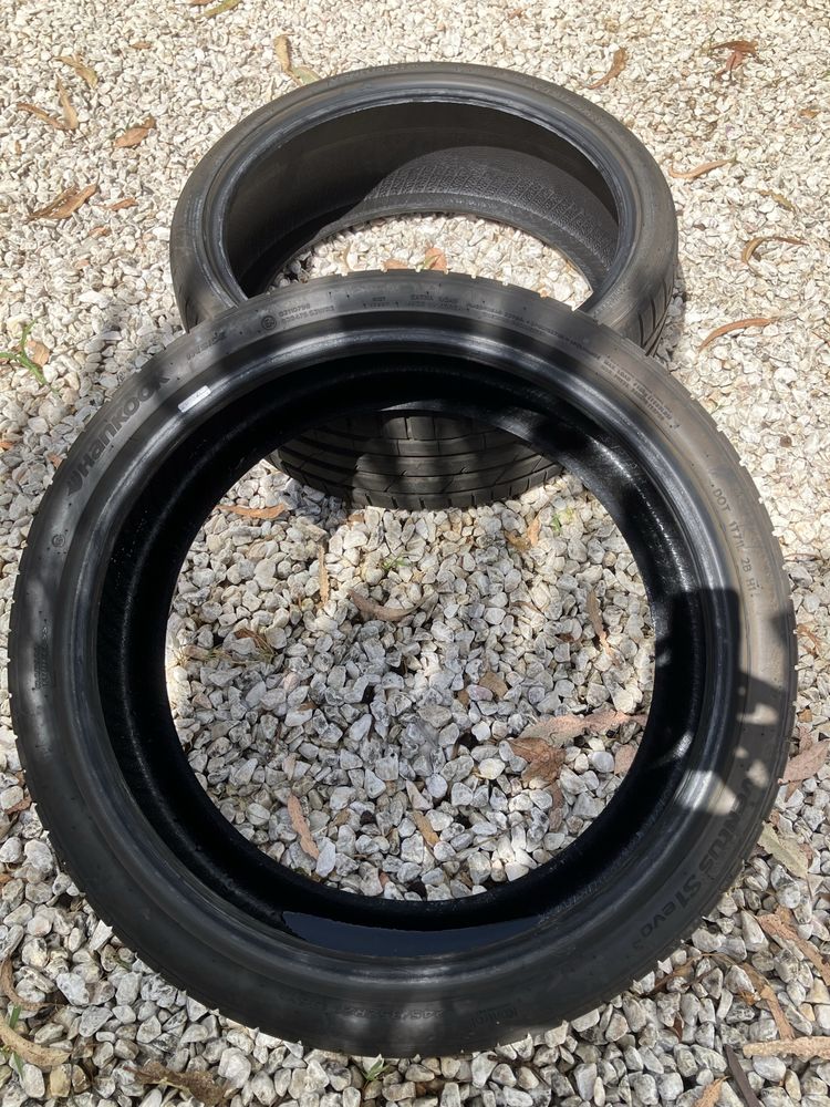 2 pneus como novos 245/35ZR21 - Hankook Ventus S1 evo3