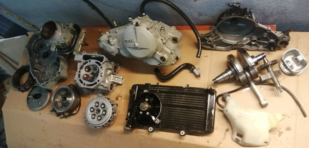 Material moto, motor Rotax 650