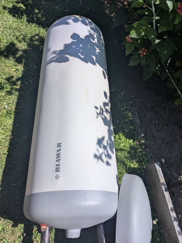 Boiler marki Biawar leżący izolowany z wężownicą