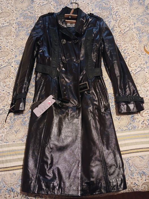 Плащ шкіряний жіночий новий Туреччина