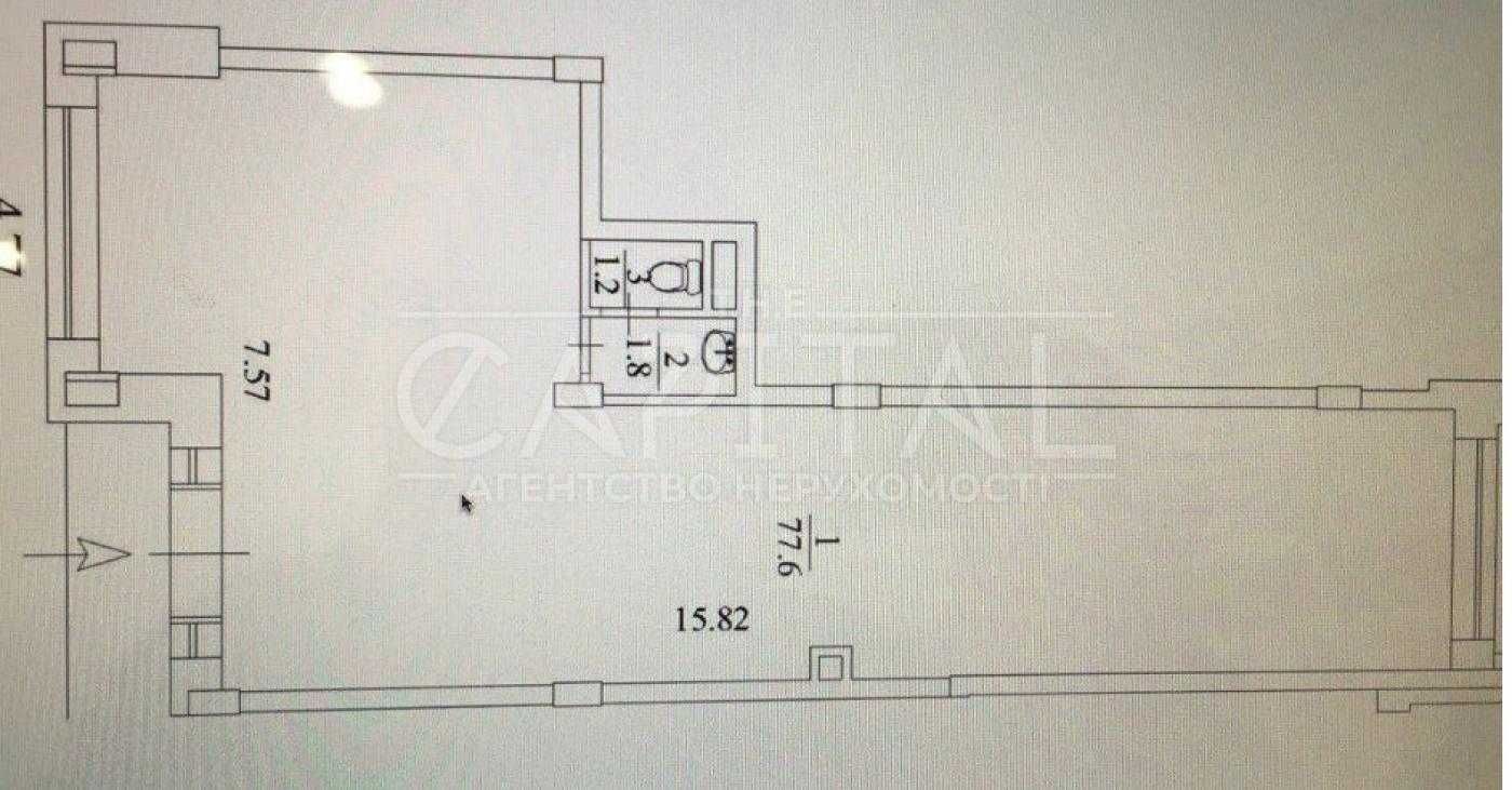 Продаж офісу 81м2, ЖК Новопечерські Липки, вул. Андрія Верхогляда