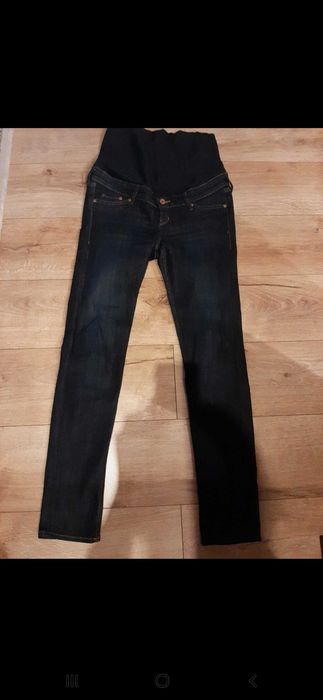 Spodnie ciążowe jeans h&m 38/M