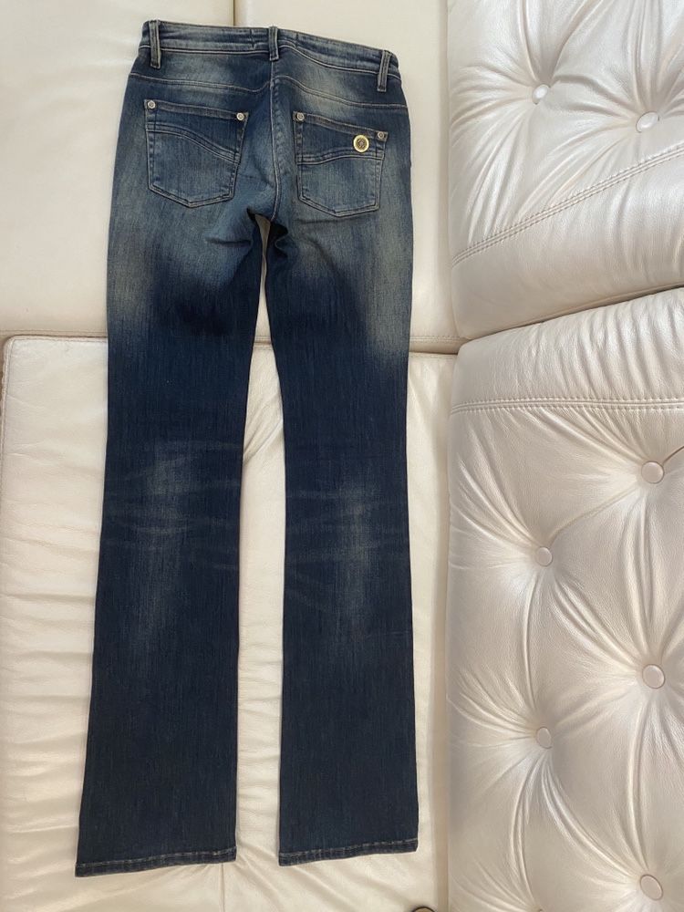 Лимитка джинсы Roberto Cavalli клеш 38 р оригинал стоили дорого