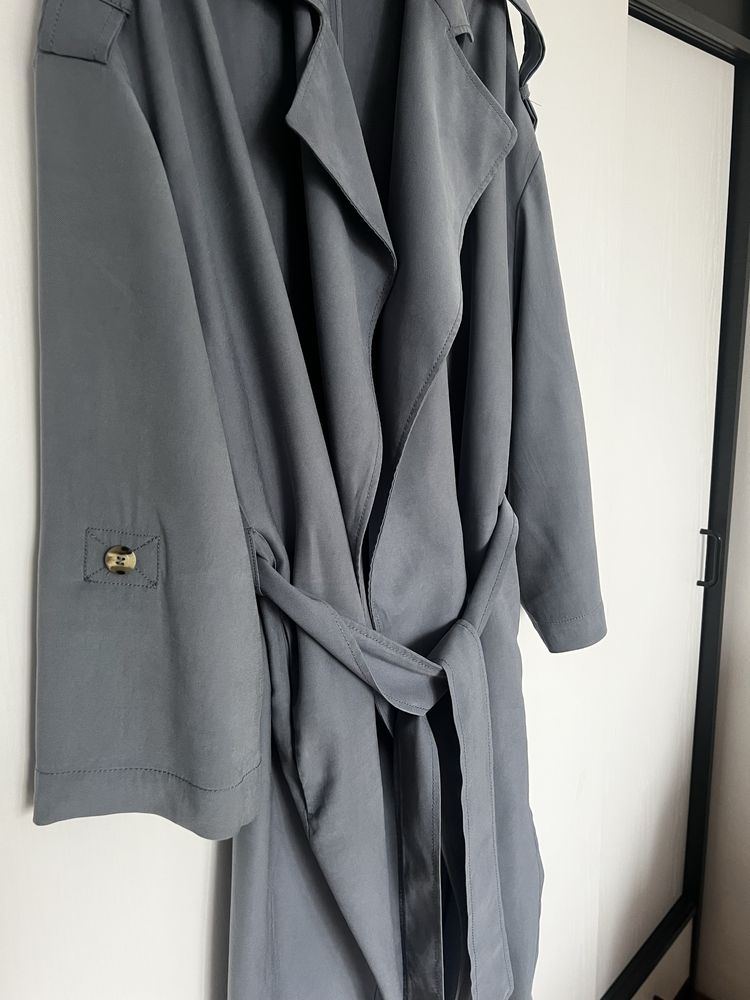 Płaszcz trencz oversize H&M
