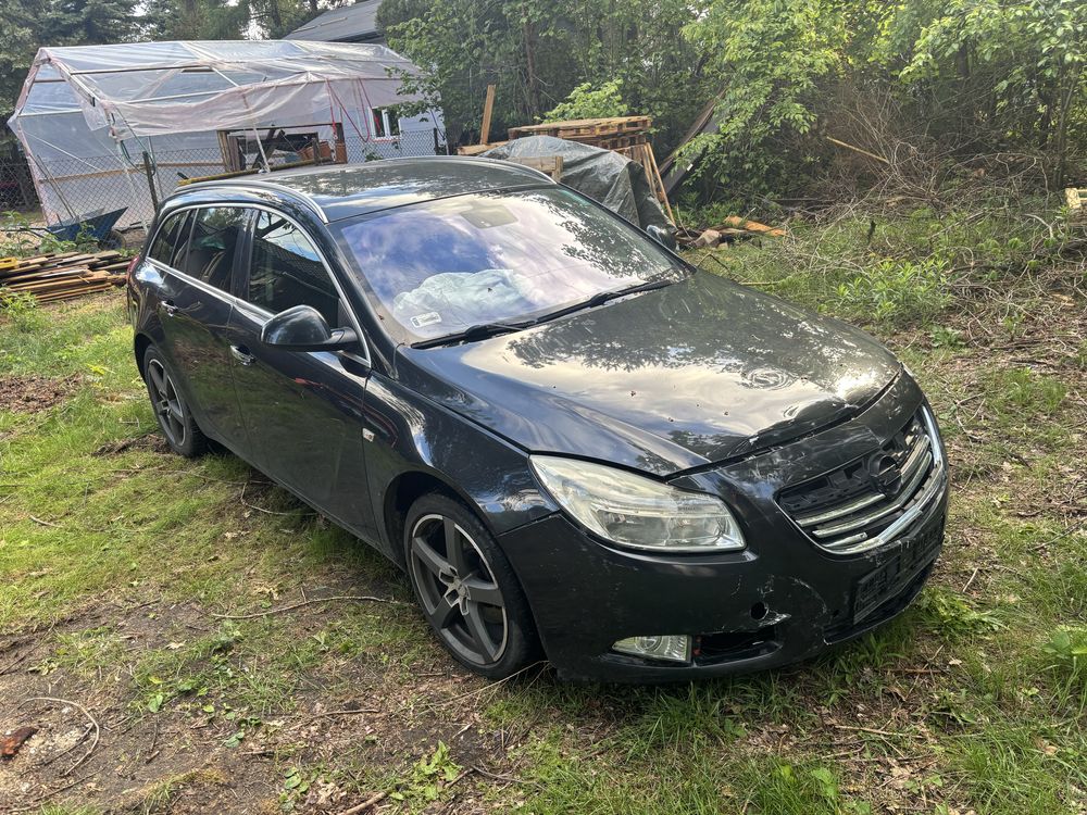 Opel po wypadku