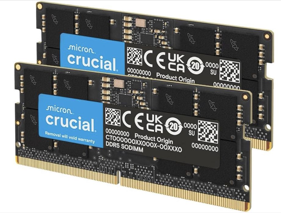 Memória Crucial RAM DDR5 96 GB kit (2 x 48 GB) 5600 MHz SODIMM