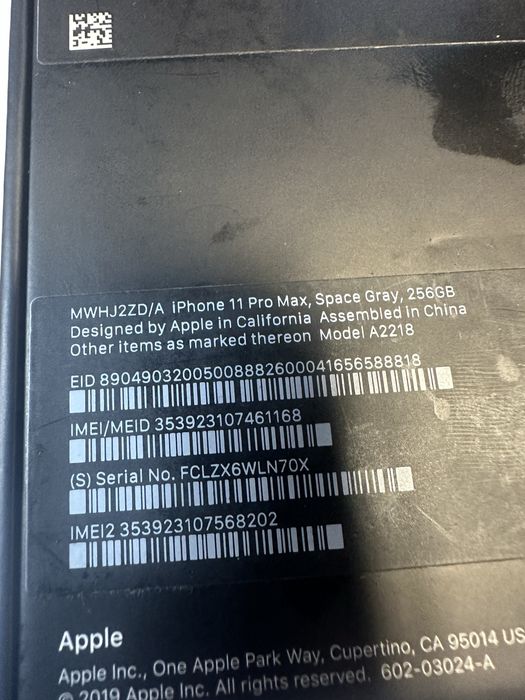 Iphon 11 pro max