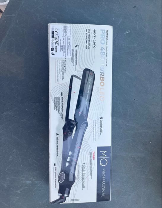 MQ Professional Prancha de Titânio PRETA