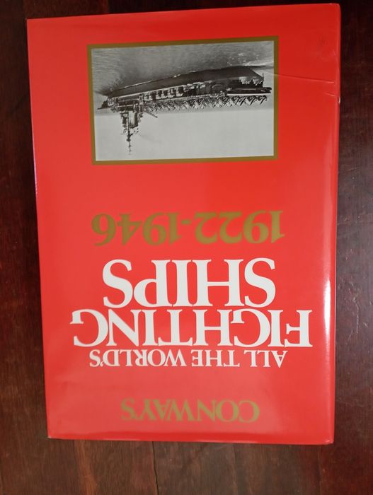 Livro de navios de guerra  de 1922 a 1946