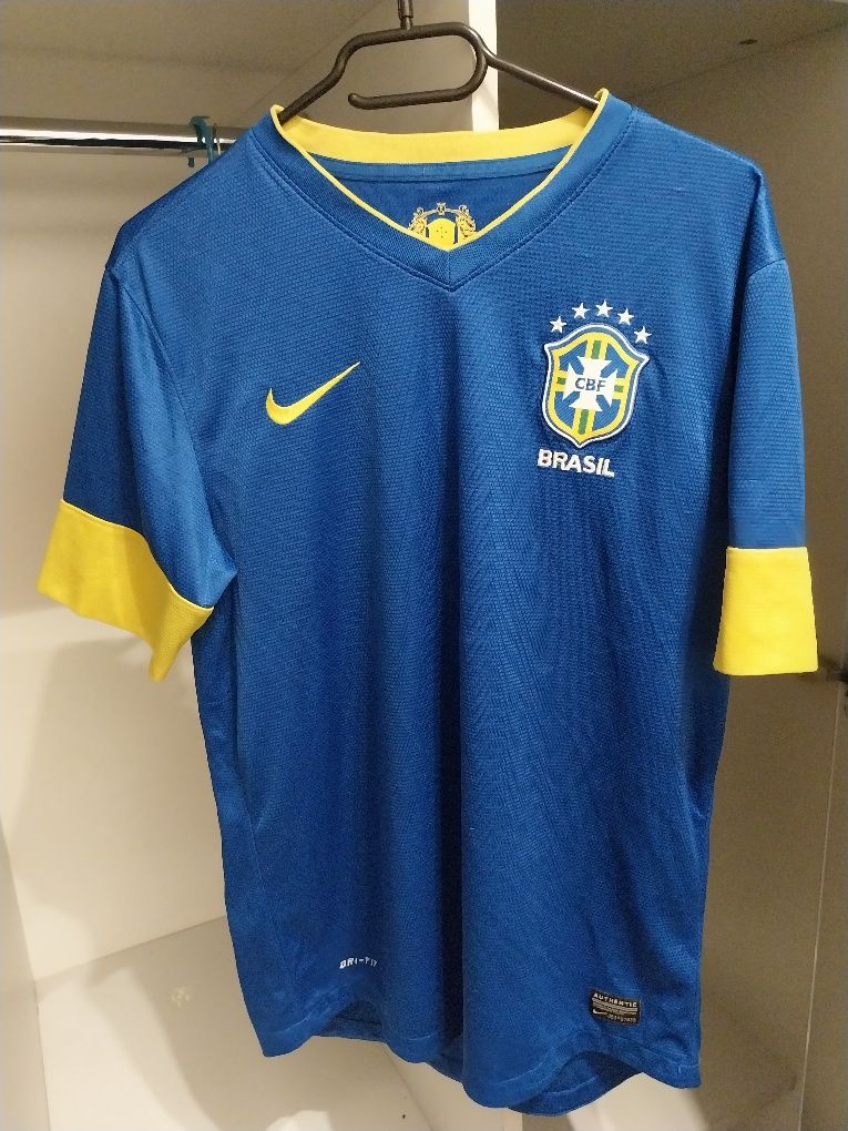 Oryginalna koszulka Brazylia 2012/2013 wyjazdowa Neymar Ronaldinho