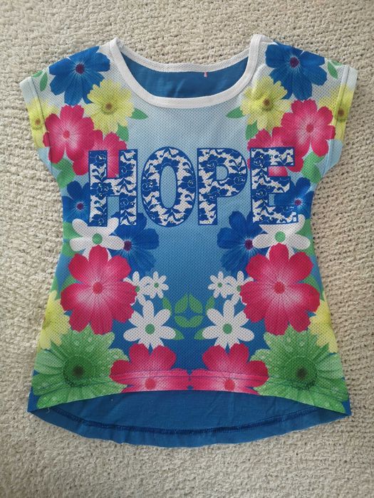 Bluzka niebieska 6 lat