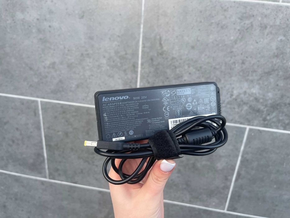 Оригінальний блок живлення Lenovo 90W/100-240V/20V/4.5A