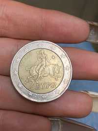 moeda 2 euros rara
