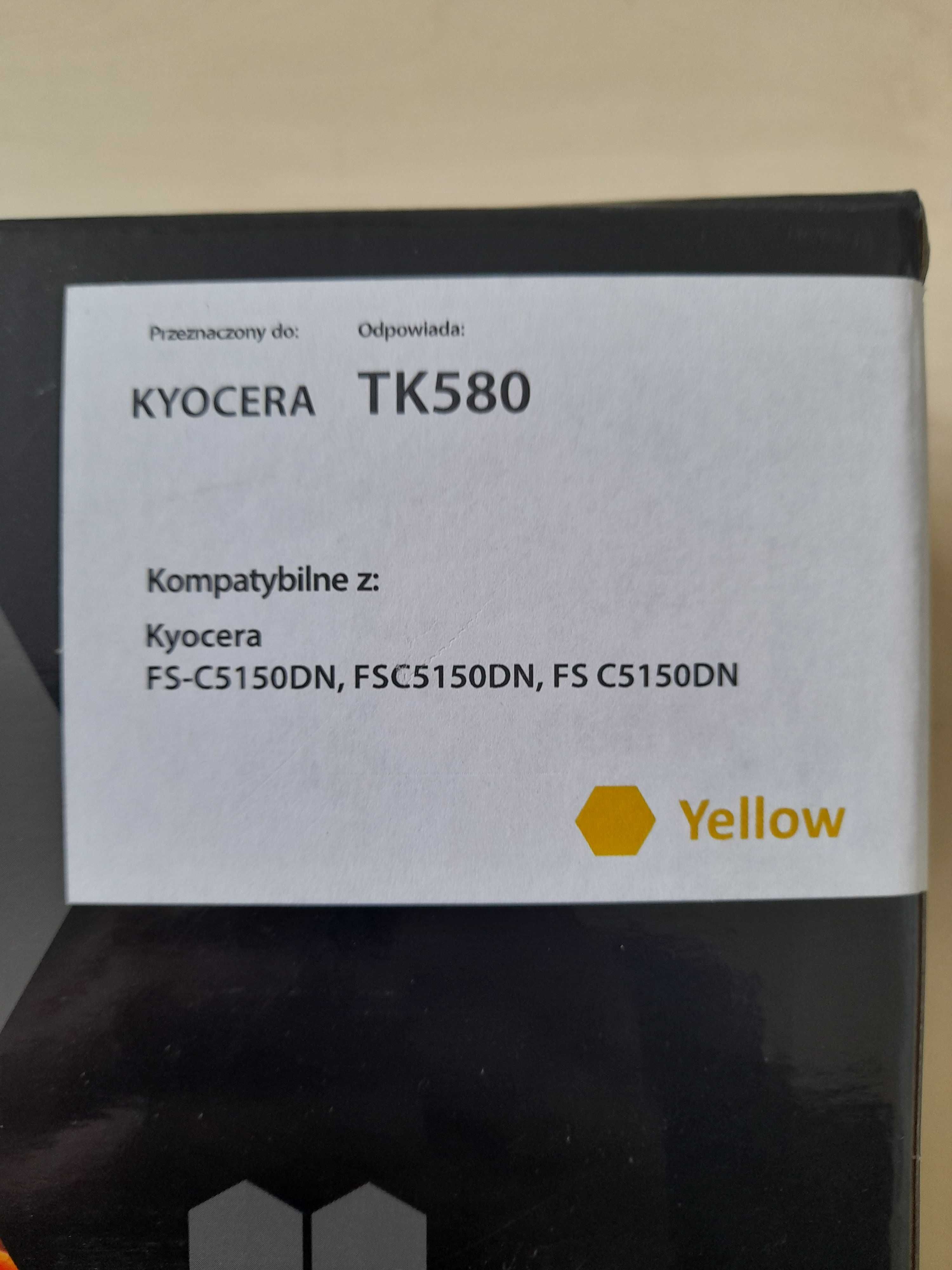 Toner Kyocera yellow TK580 NOWY , ORYGINALNY