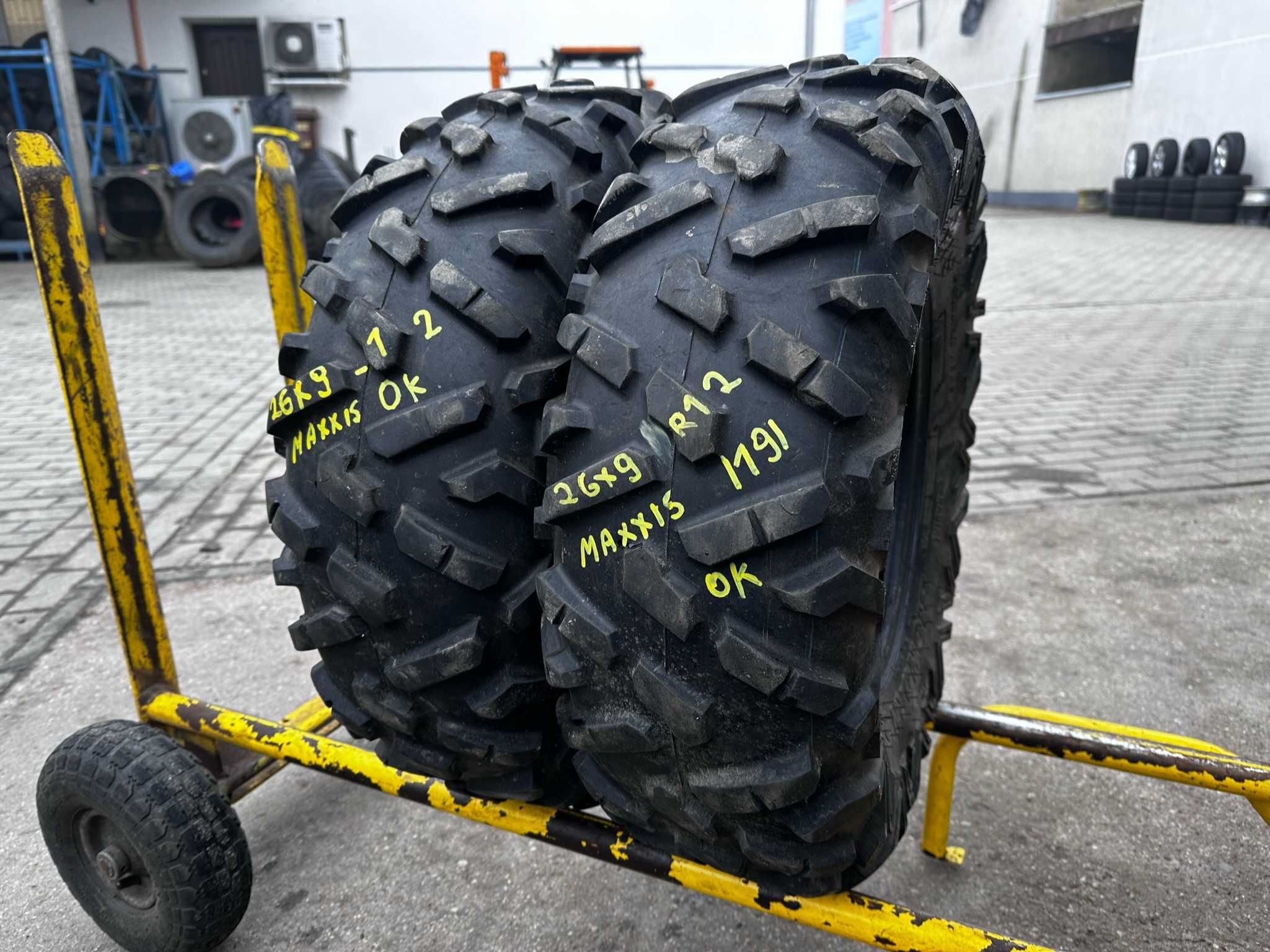 2X Opony Quad Wrak Race AT26X9-12, 26X9-12, 26X9R12 MAXXIS BIGHORN 2.0