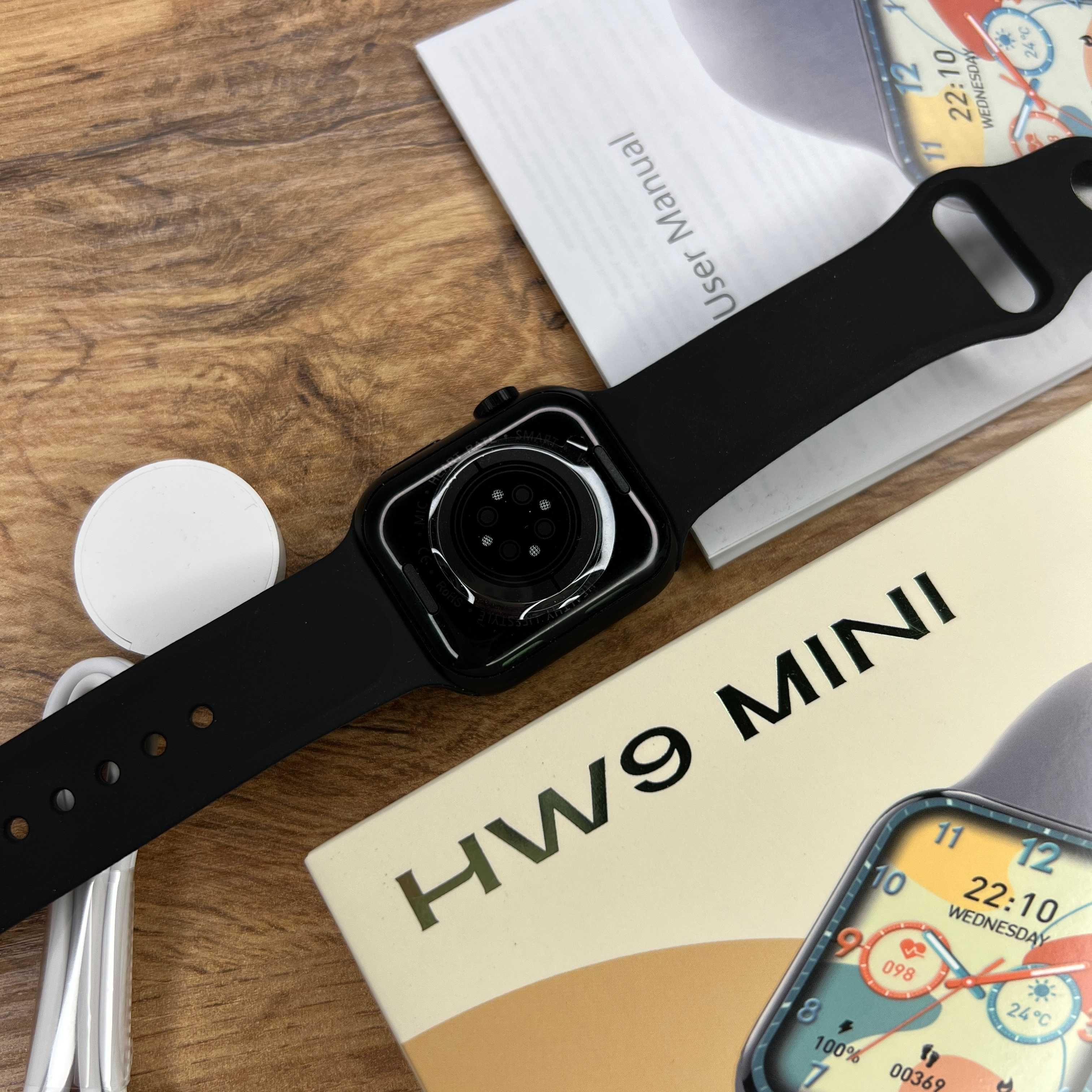 Смарт часи на маленьку руку 41мм Smart Watch series 9 HW9 mini Black