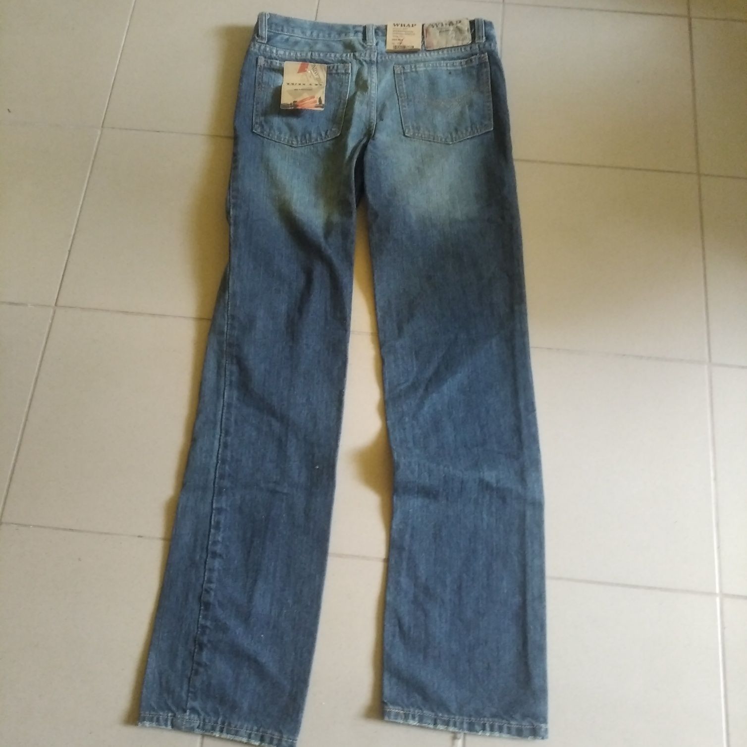 Spodnie męskie jeansy na 176 cm