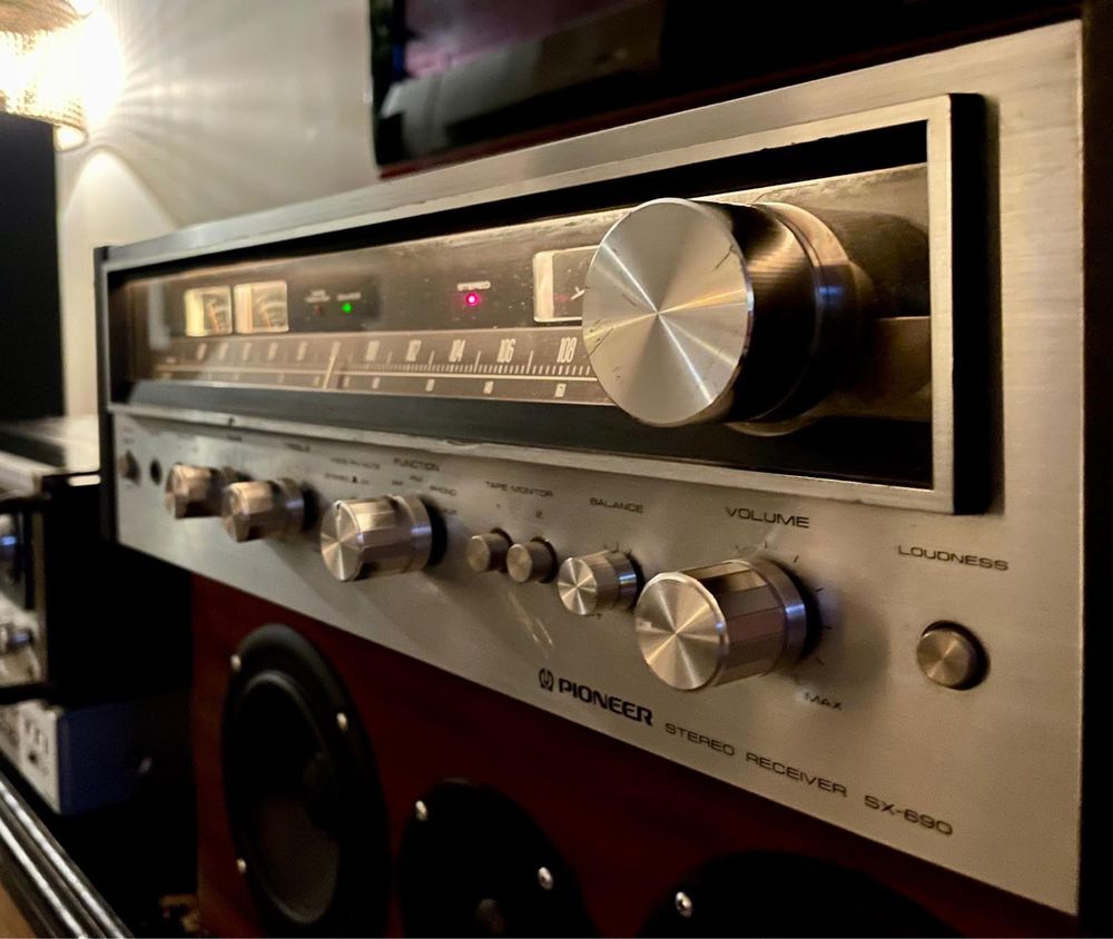 Pioneer sx 690 piekny cieplo grajacy amplituner wychyly GWARANCJA
