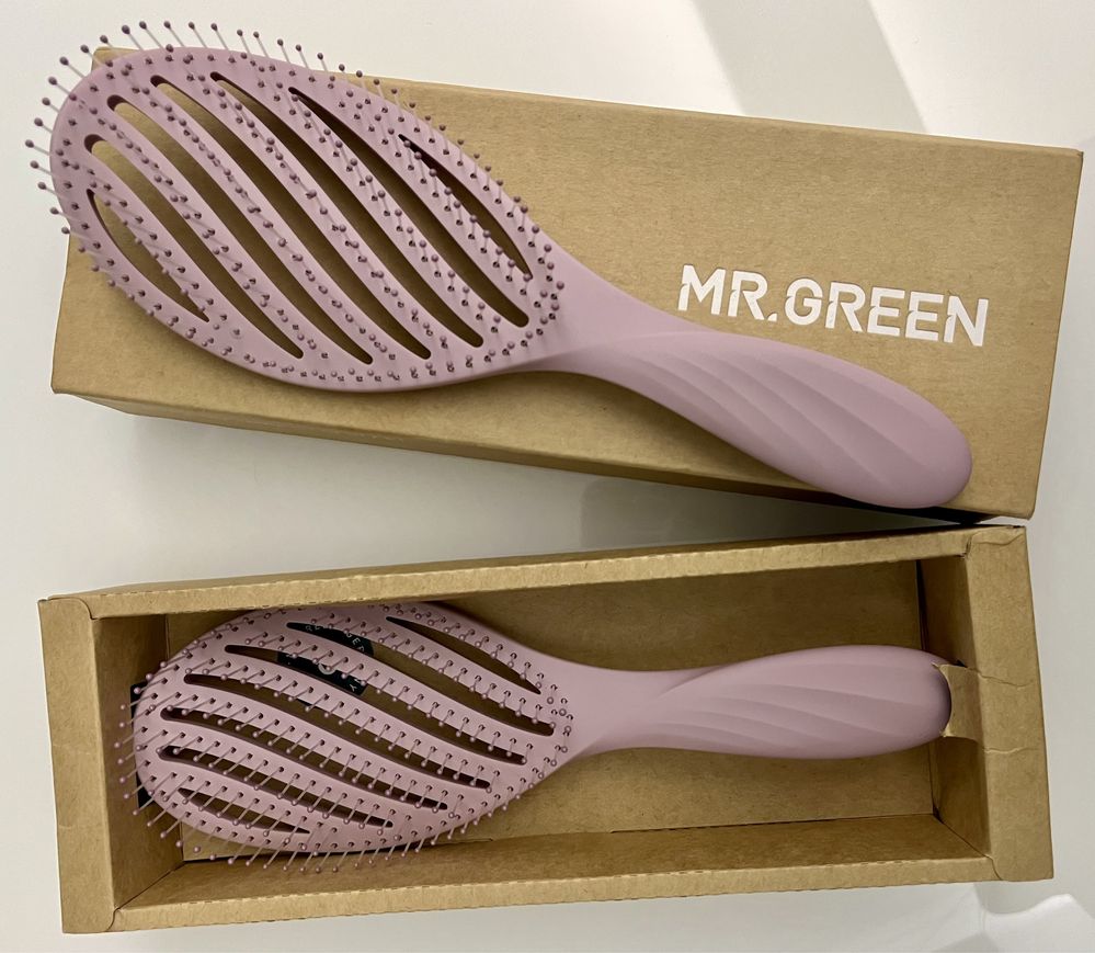 Професійна щітка для волосся Mr.Green (рожева)