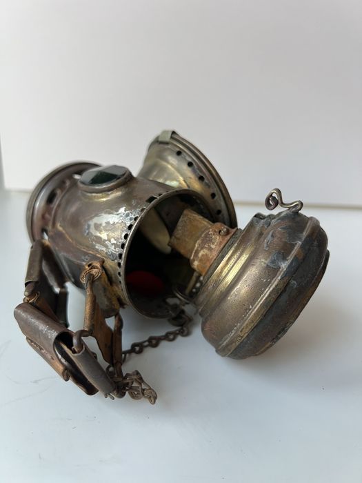 Przedwojenna lampa karbidowa Otto Charlach Scarlach-Lampe Nürnberg
