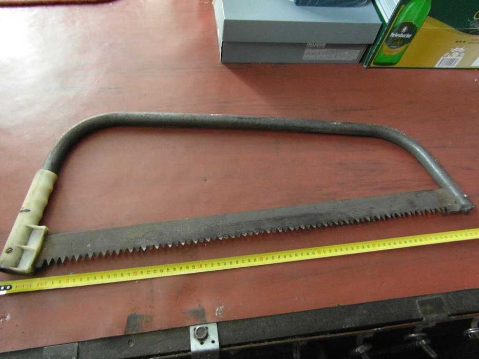 Piła ręczna stara _Retro piła PRL _do ozdoby kolekcji  lub naostrzenia