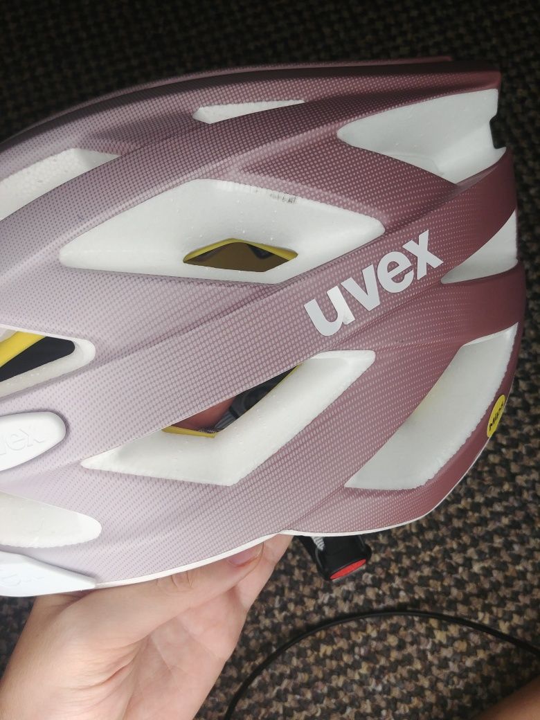 Kask rowerowy Uvex I-VO c317 wrzosowy