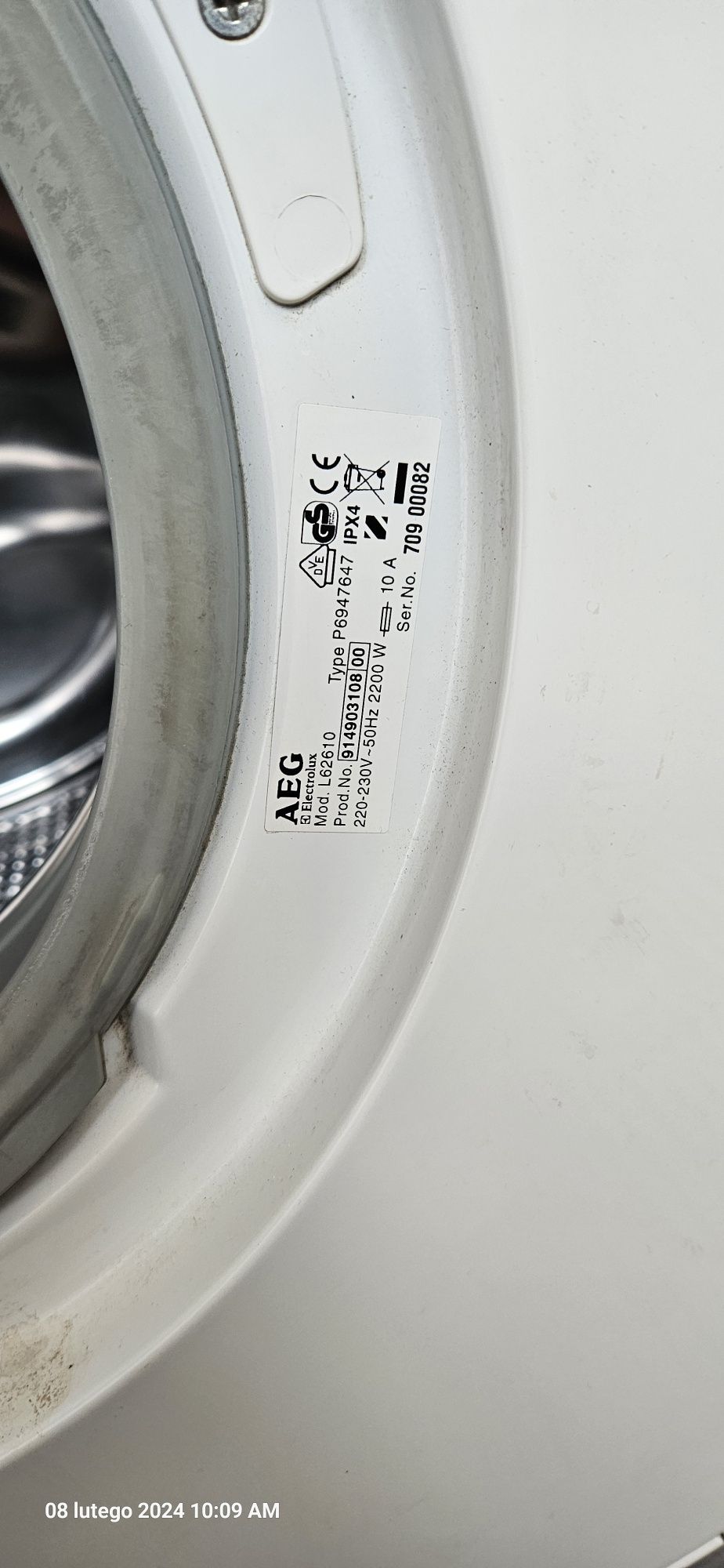 Pralka 60 cm AEG elektrolux lavamat