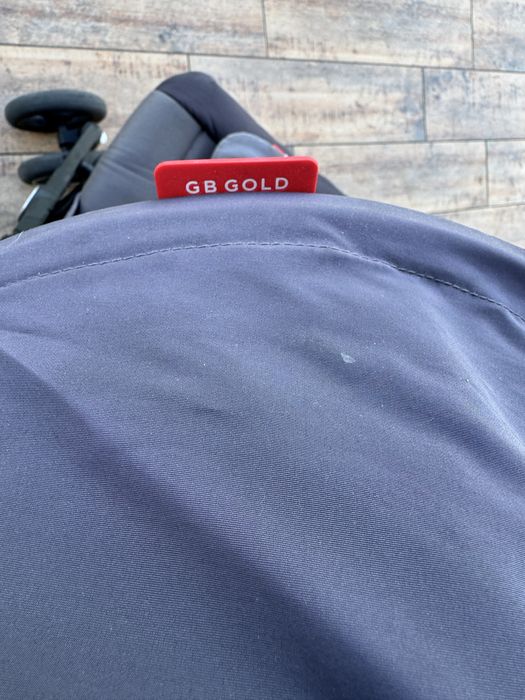 Wózek spacerowy składany GB golf Qbit plus Allegro citi black składany