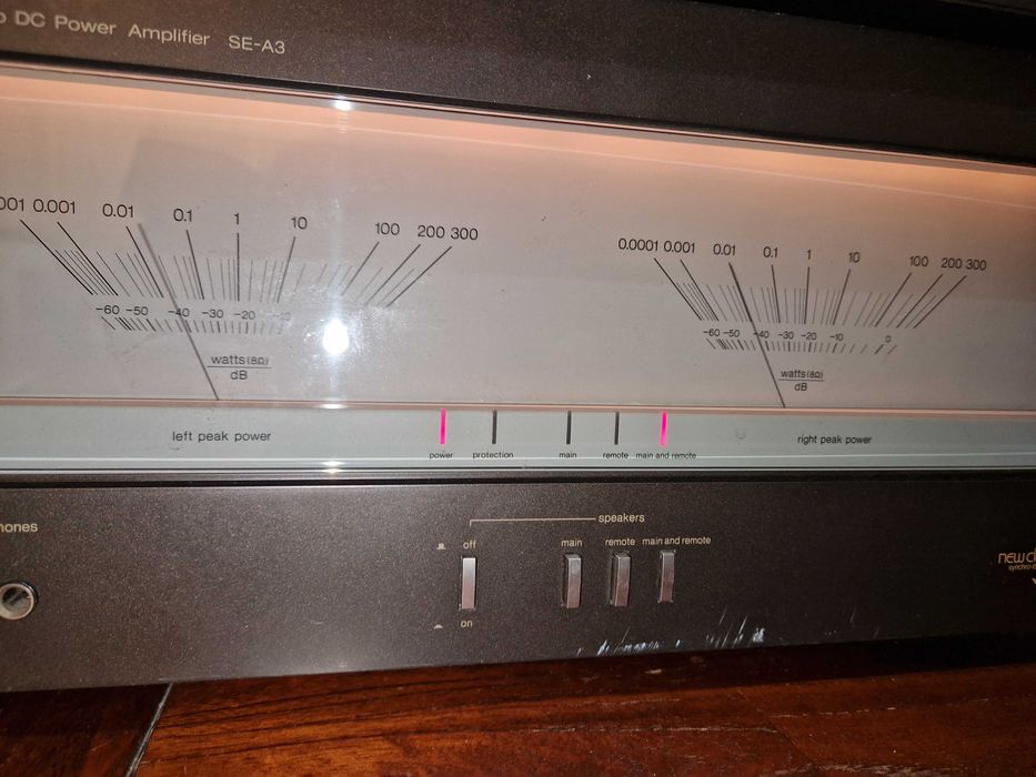 Technics SE-A3 końcówka wzmacniacz Kolekcja