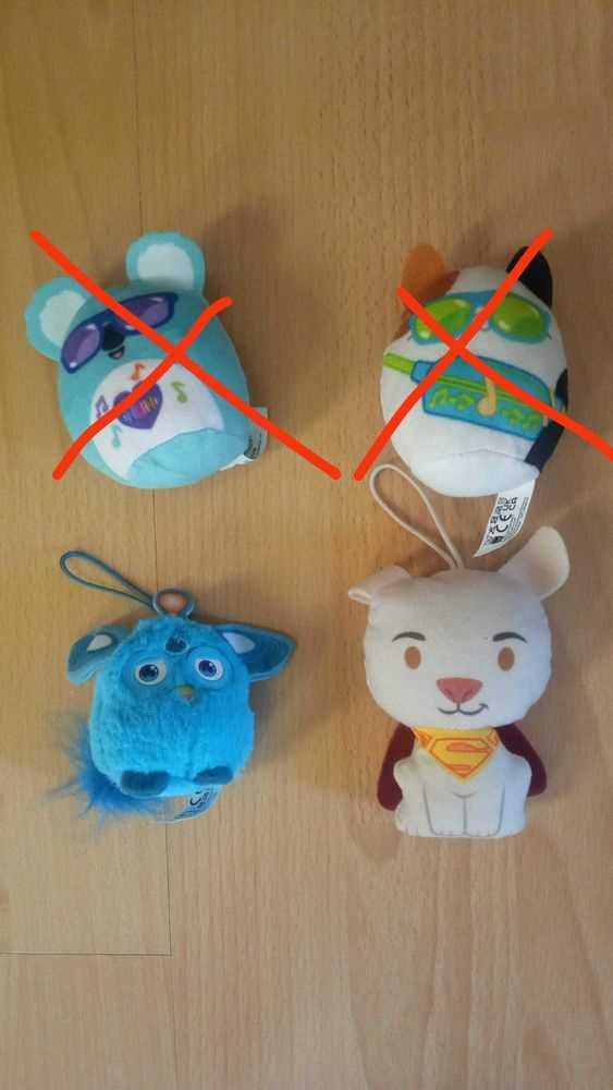 11x pluszak 8-10 cm z Mc Donalds i inne smerf żaba pieski lew