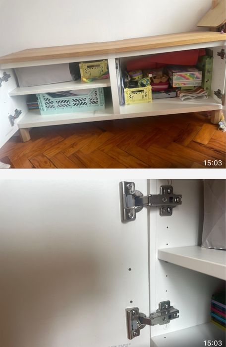 Besta Ikea sistema de arrumacao movel de Tv