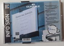 Tabliczka informacyjna INFO SIGN 149x210.5 mm - DURABLE
