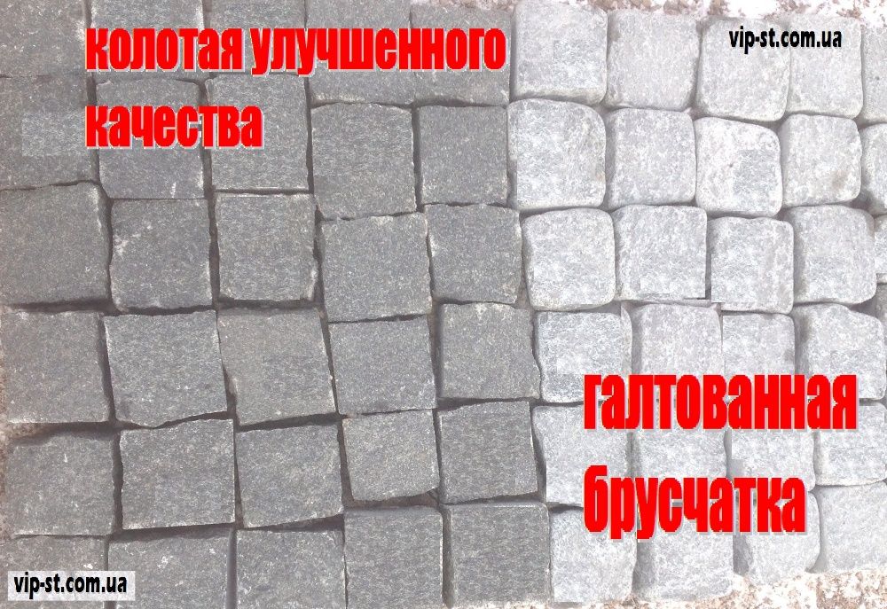 Брусчатка гранитная галтованая от производителя!