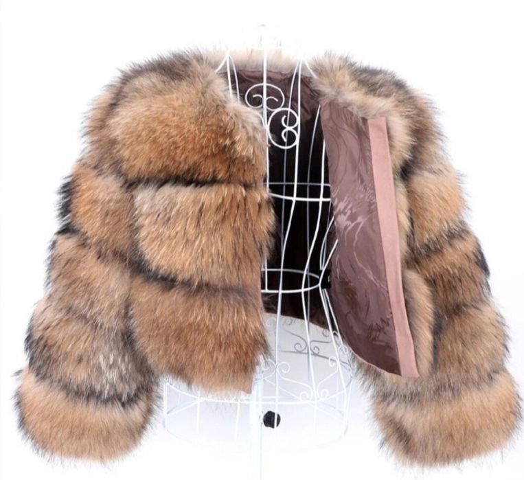 Futro Jenot Naturalny Nowość 2025/26Must Have *