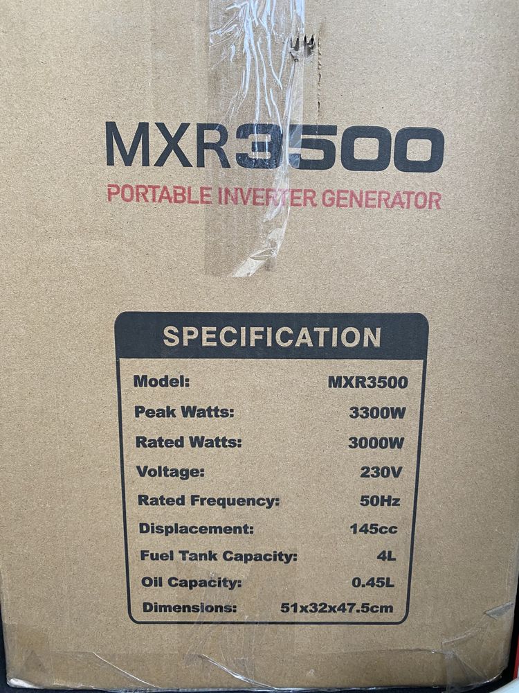 Инверторный генератор MXR3500 с Германии