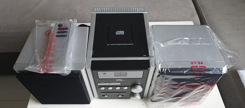 Elta 2402N wieża stereo, radio, odtwarzacz CD. Nowa.