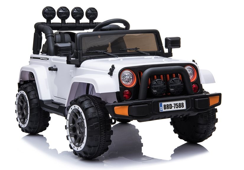 Samochód na akumulator JEEP Gumowe koła na łożyskach Pilot 4X4