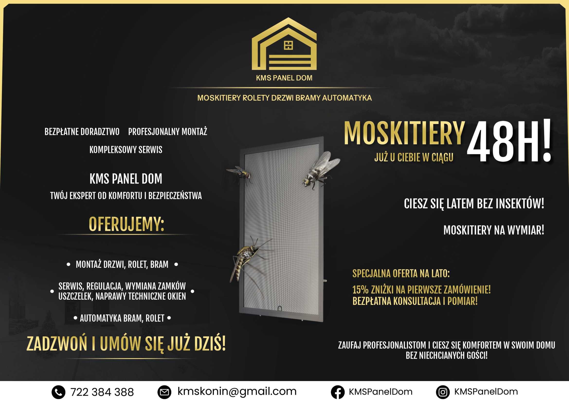 Rolety - Sprzedaż, Montaż i Serwis | KMS Panel Dom