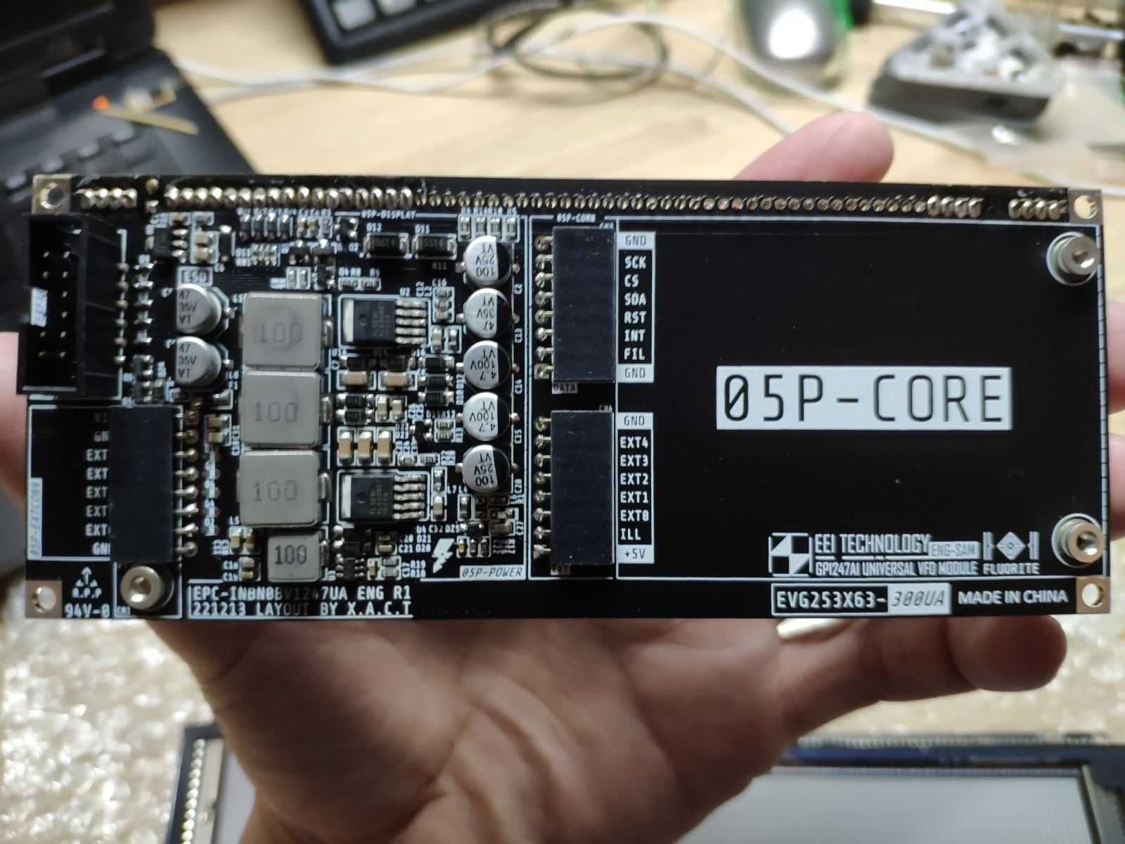 VFD Dyno Clock Wi-Fi на ESP32 (253x63)