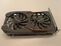 Karta graficzna Gigabyte GTX 1050 Ti 4 GB - super stan