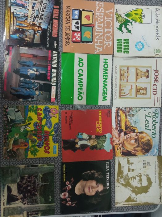 Lote de vários discos de Vinil
