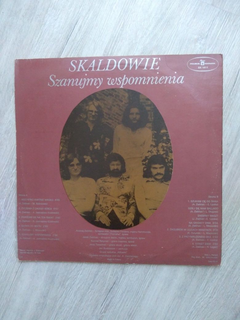 Skaldowie. Szanujmy wspomnienia. Winyl