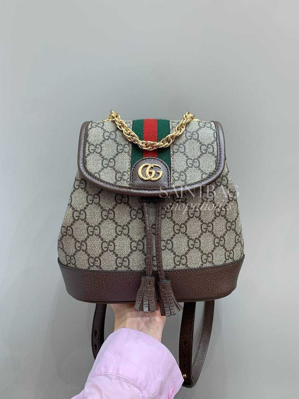 Под заказ рюкзак Gucci Ophidia Гучи Офидия текстиль натуральная кожа