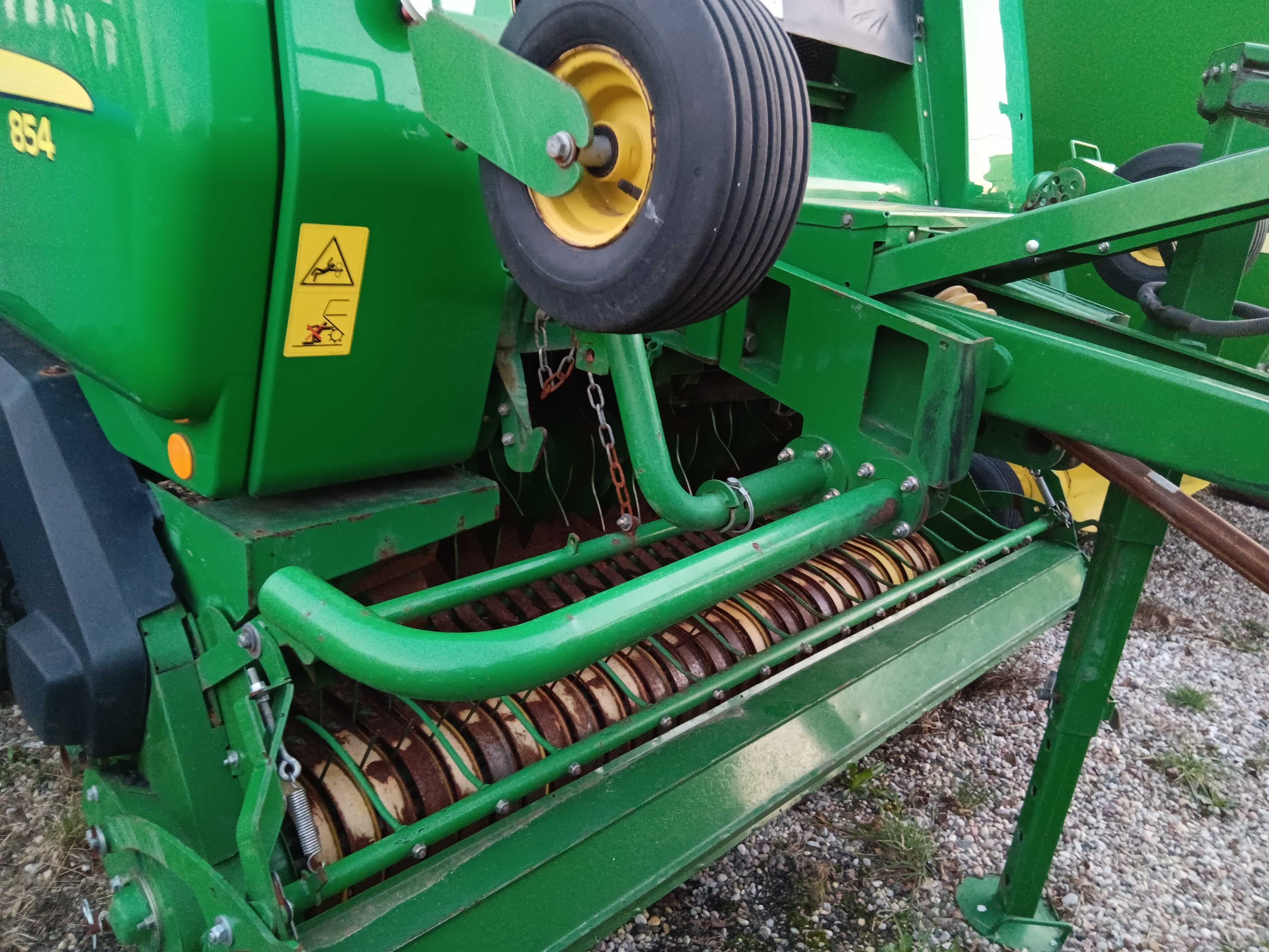 Prasa John Deere 854 siatka rotor